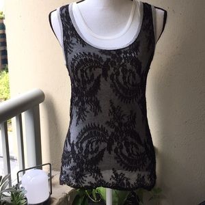 Robert Rodriguez Lace Tank